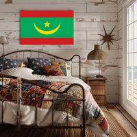 Mauritania Flag Poster