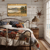 Ireland Glengarriff Killarney Vintage Poster PosterGoat