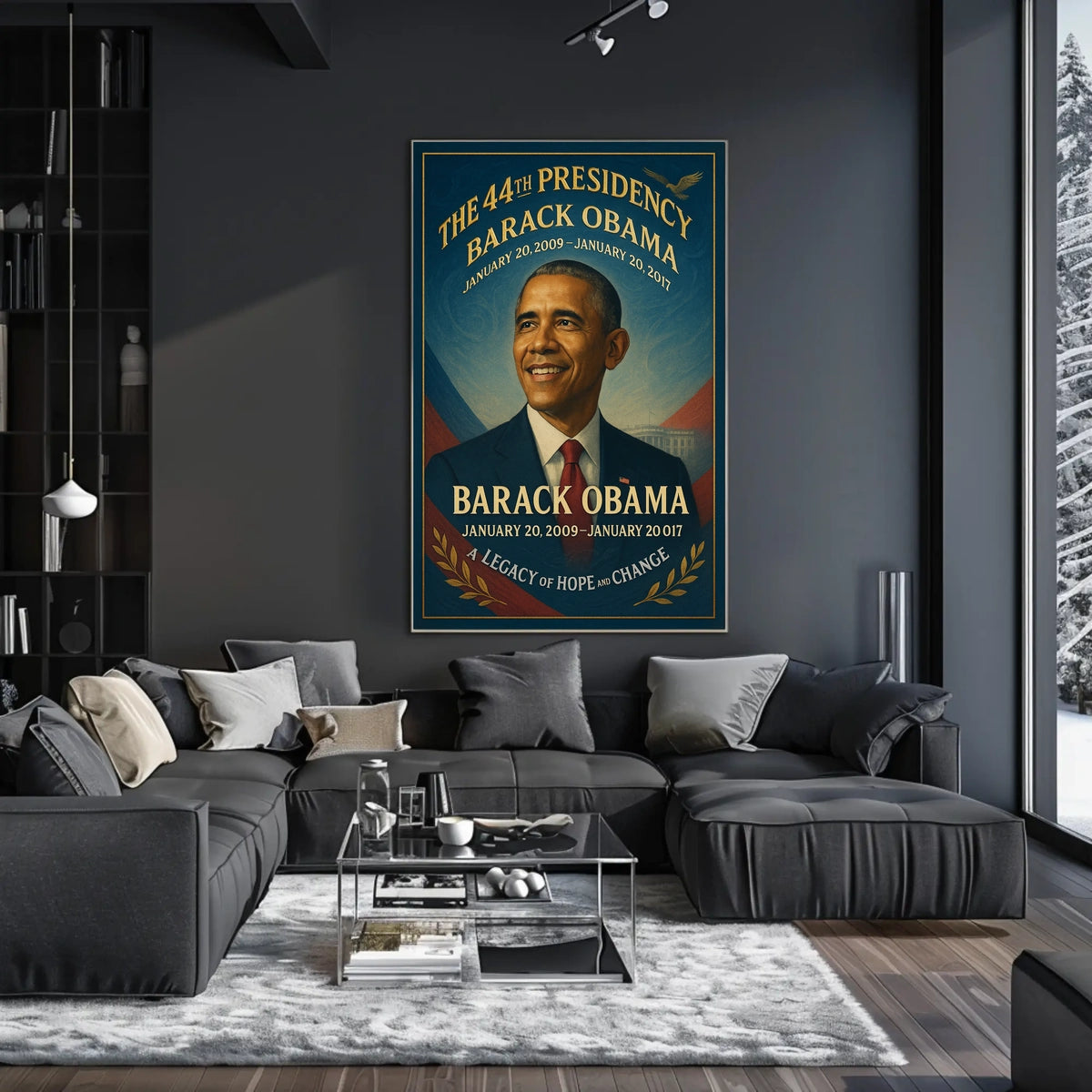 Obama Hope Portrait: Historical or Presidential Poster