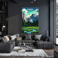 Yosemite National Park Poster