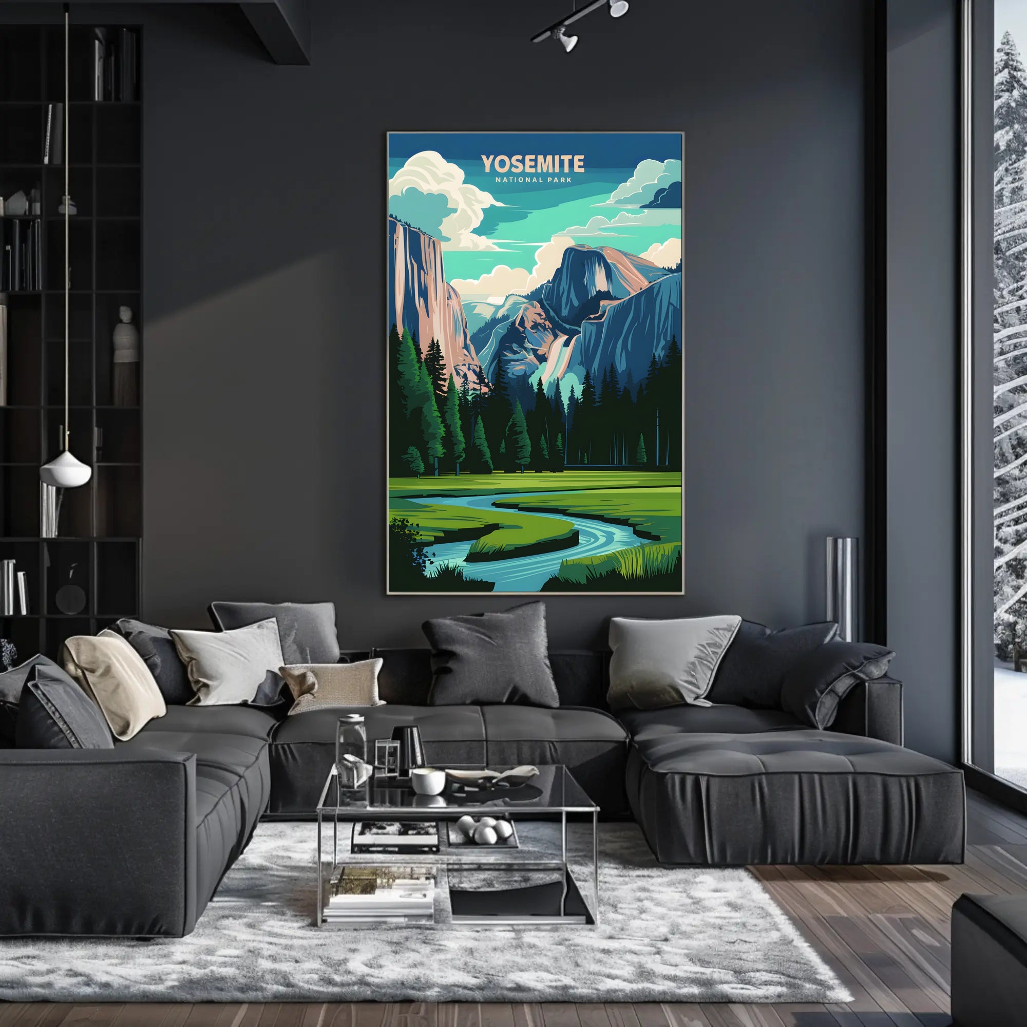 Yosemite National Park Poster