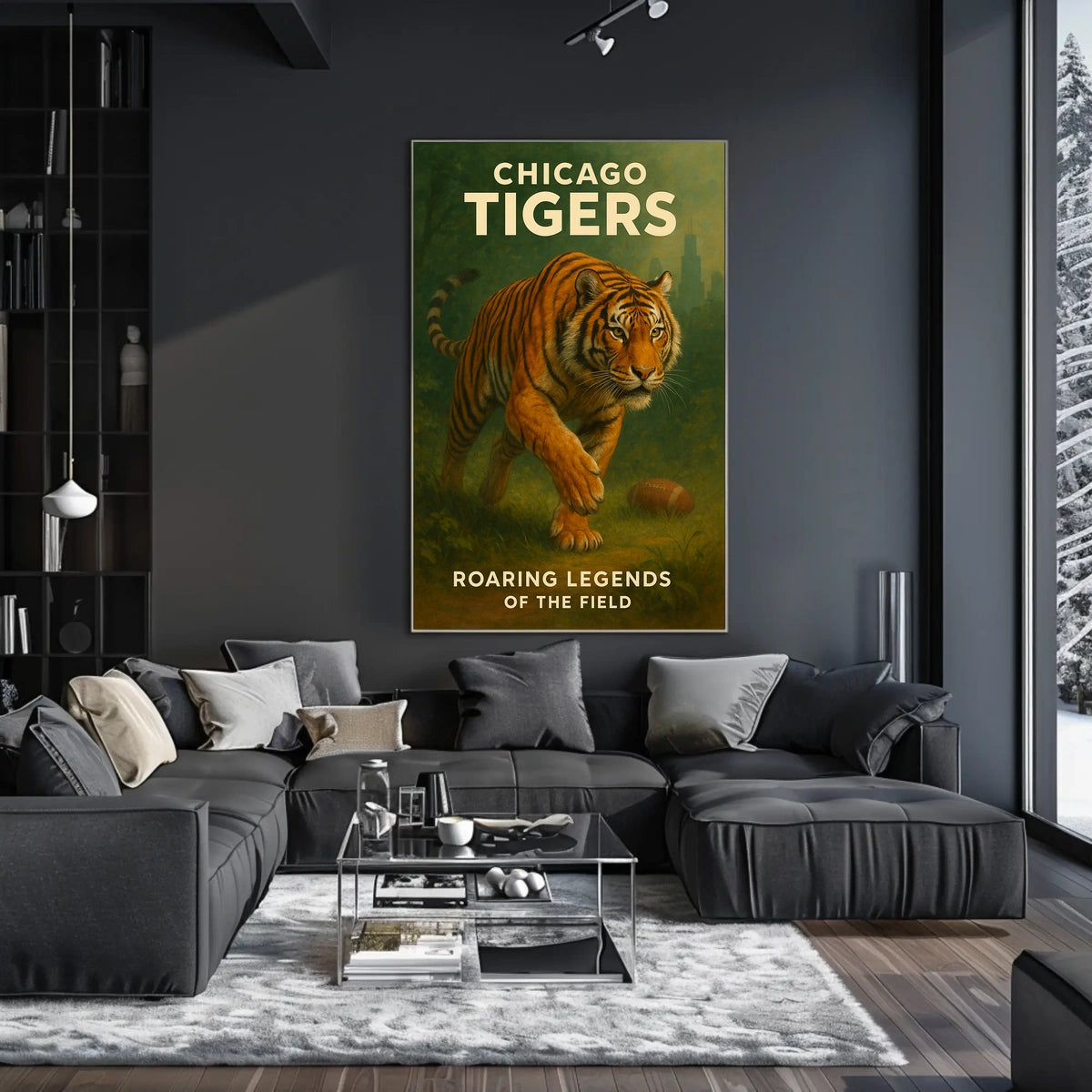 Chicago Tigers Roaring Legends Poster