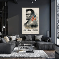 Abraham Lincoln 16th President of the United States Reflections Poster
