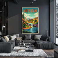 Michigan's Scenic Beauty Poster