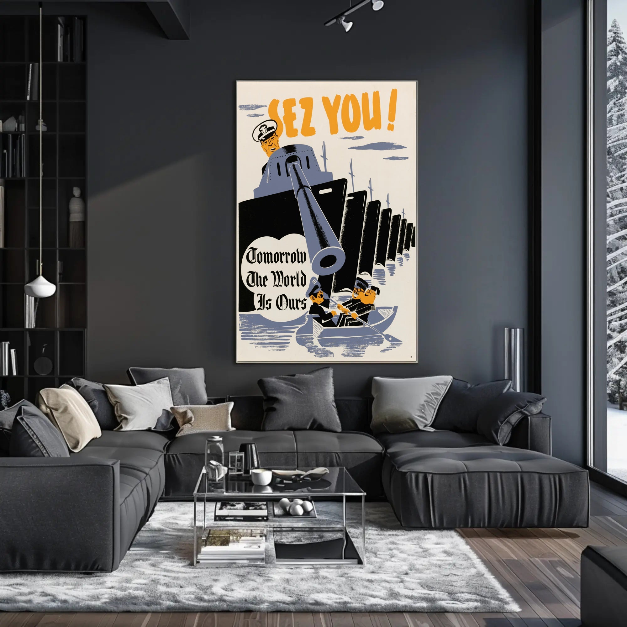 Sez You! Poster PosterGoat