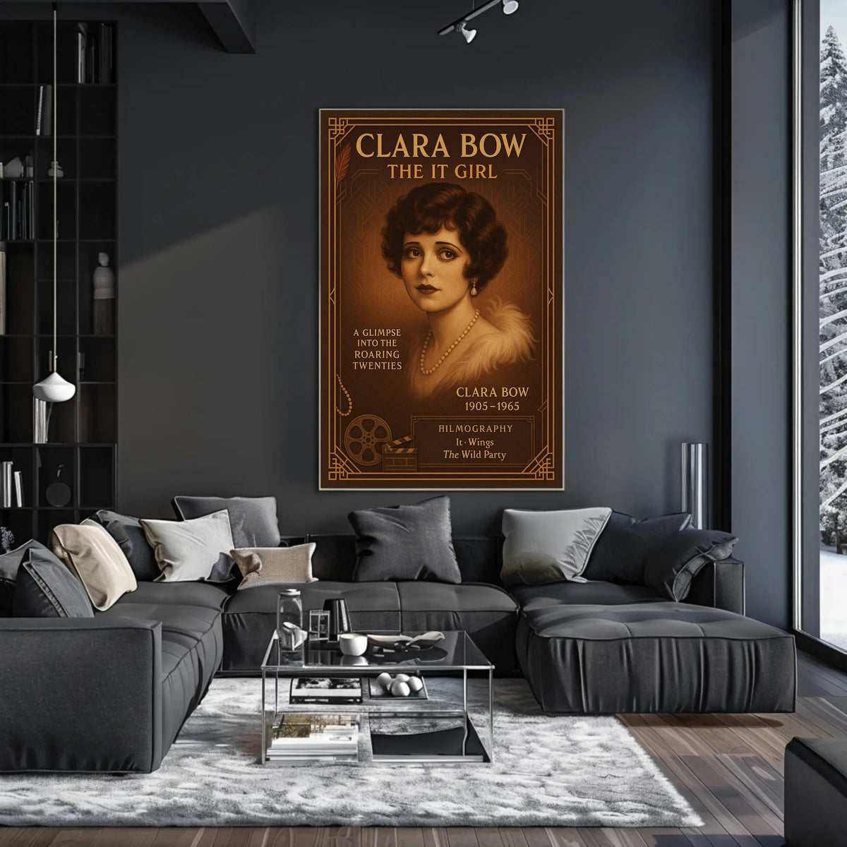 Clara Bow The It Girl Poster