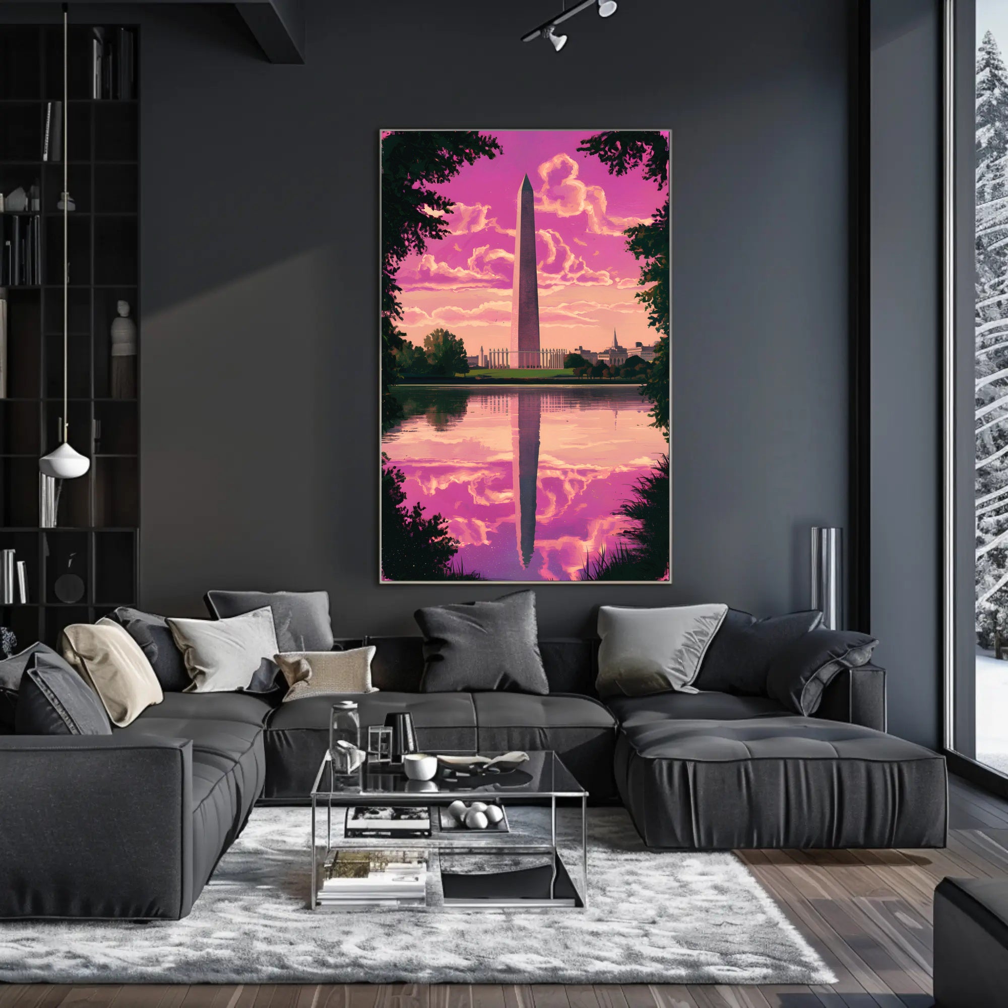 Twilight Reflections Poster