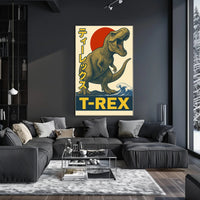 T-Rex Roars Poster PosterGoat