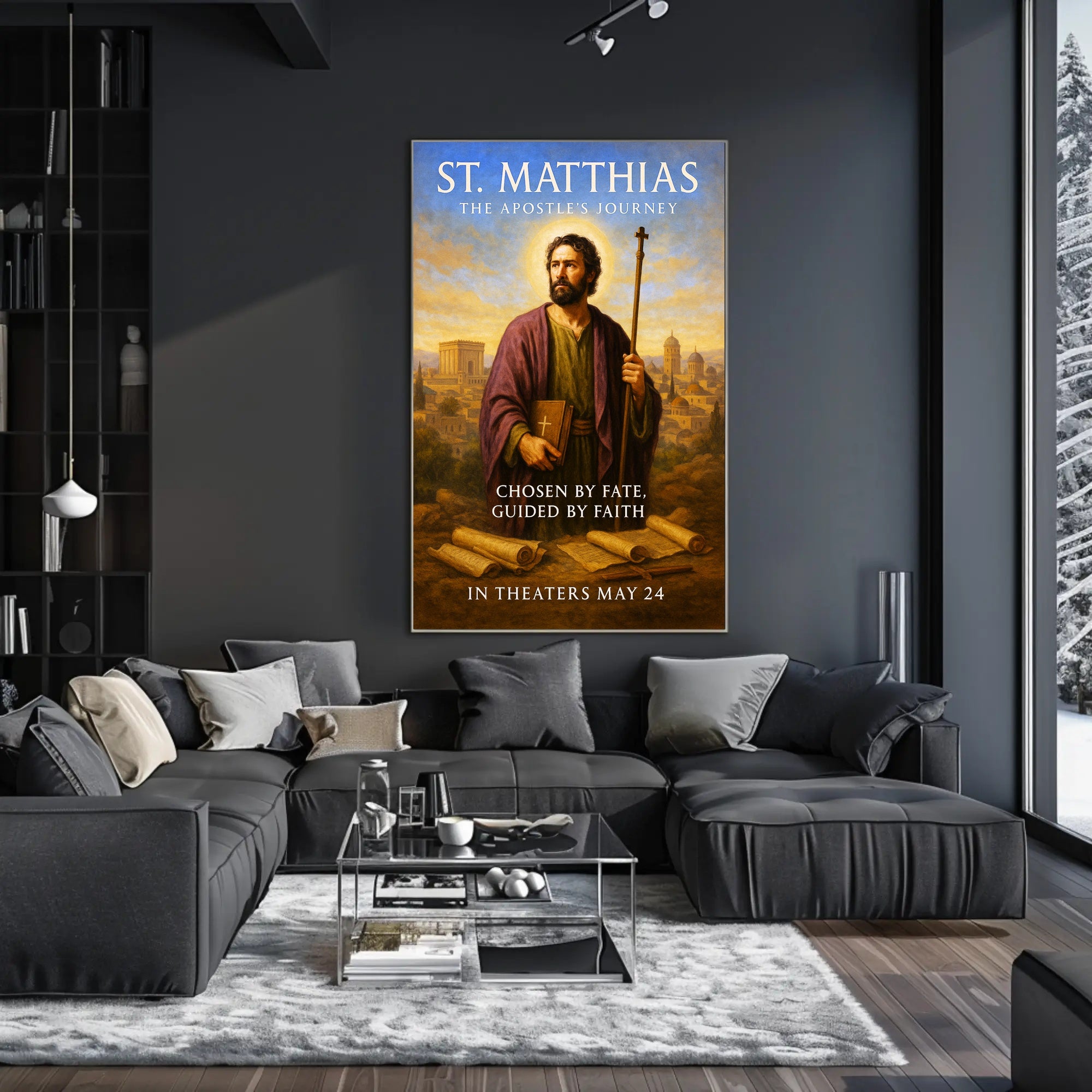 St. Matthias The Apostle's Journey Poster PosterGoat