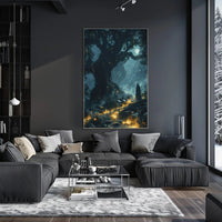 Enchanted Forest Pathway Wall Art Poster Print PosterGoat