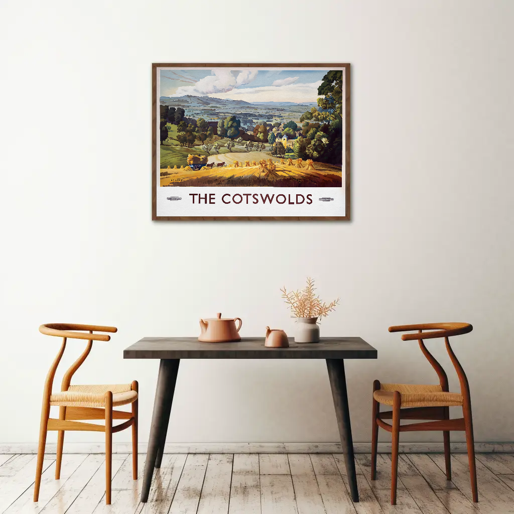 The Cotswolds - See Britain by Train Poster