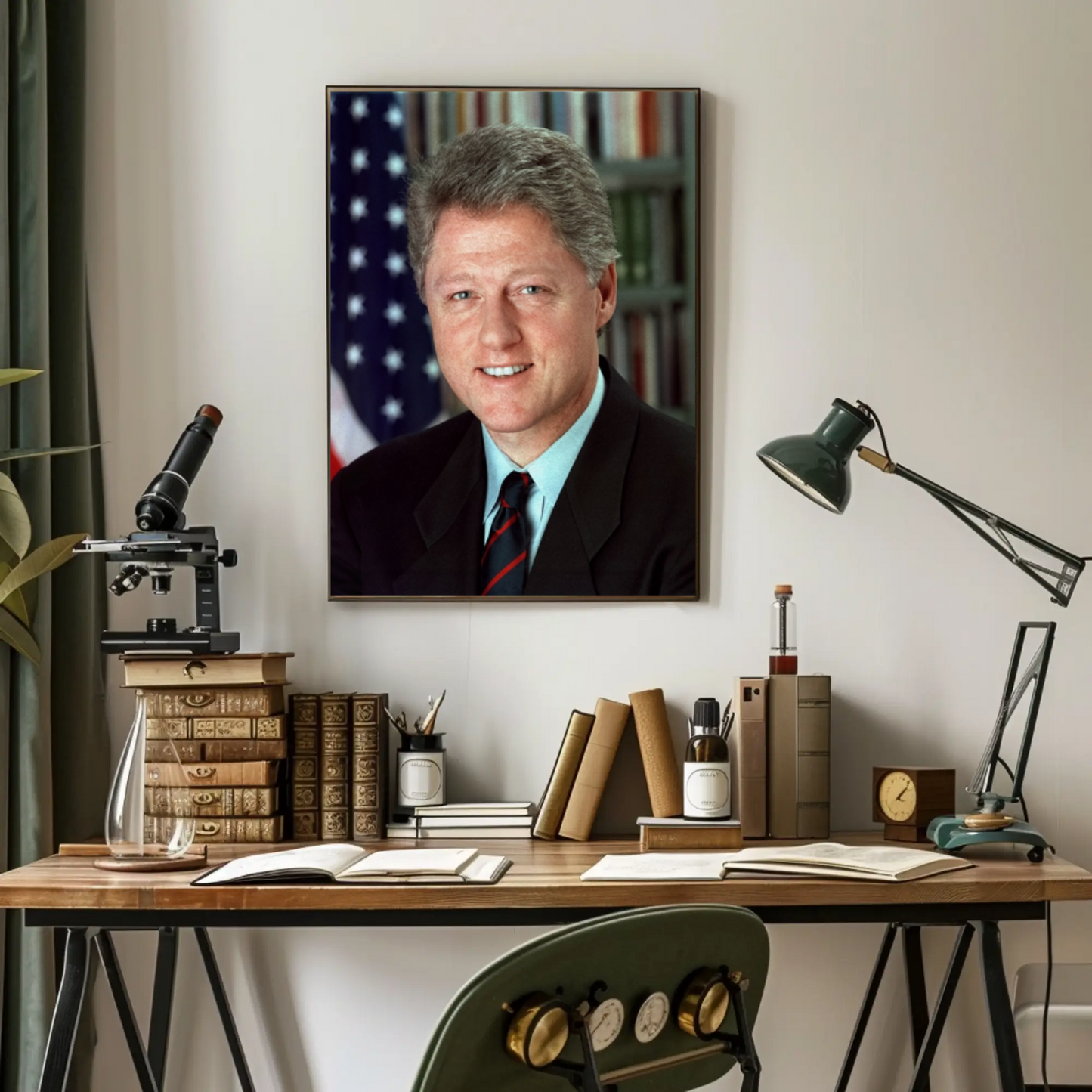 William Clinton 42nd President Of The United States Photo