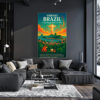 Vibrant Brazil A Symphony Of Nature And Poster