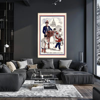 Political Satire Illustration Poster PosterGoat