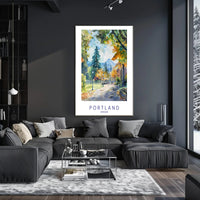 Scenic Portland Poster PosterGoat