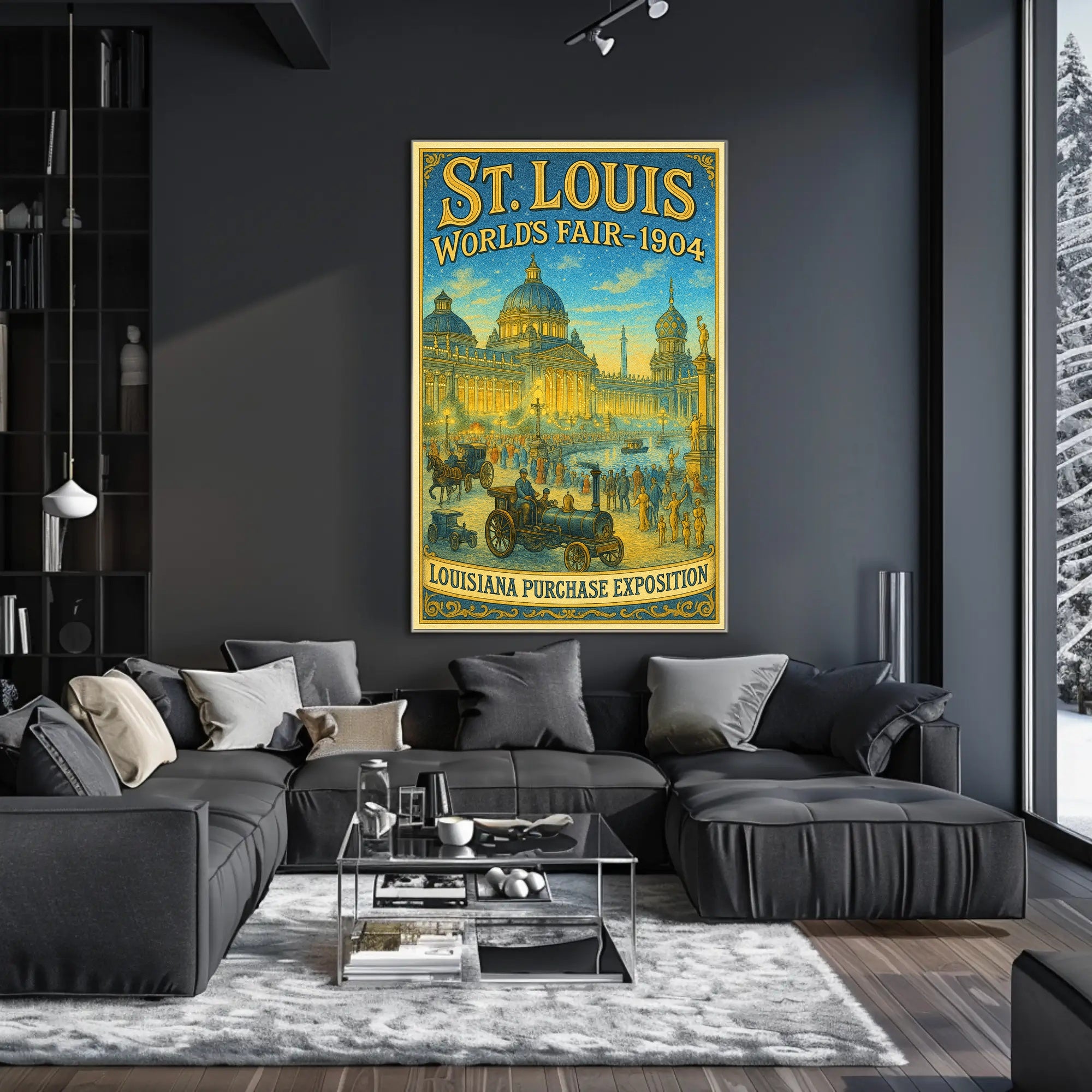 St. Louis World's Fair 1904 Poster PosterGoat