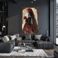 La Catrina Elegance Poster