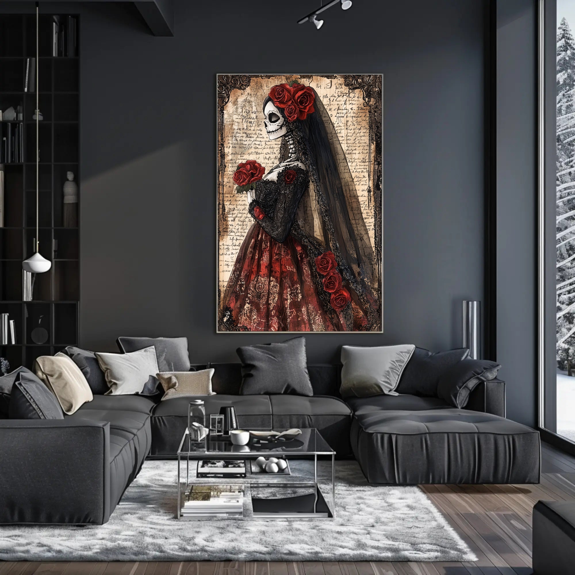 La Catrina Elegance Poster