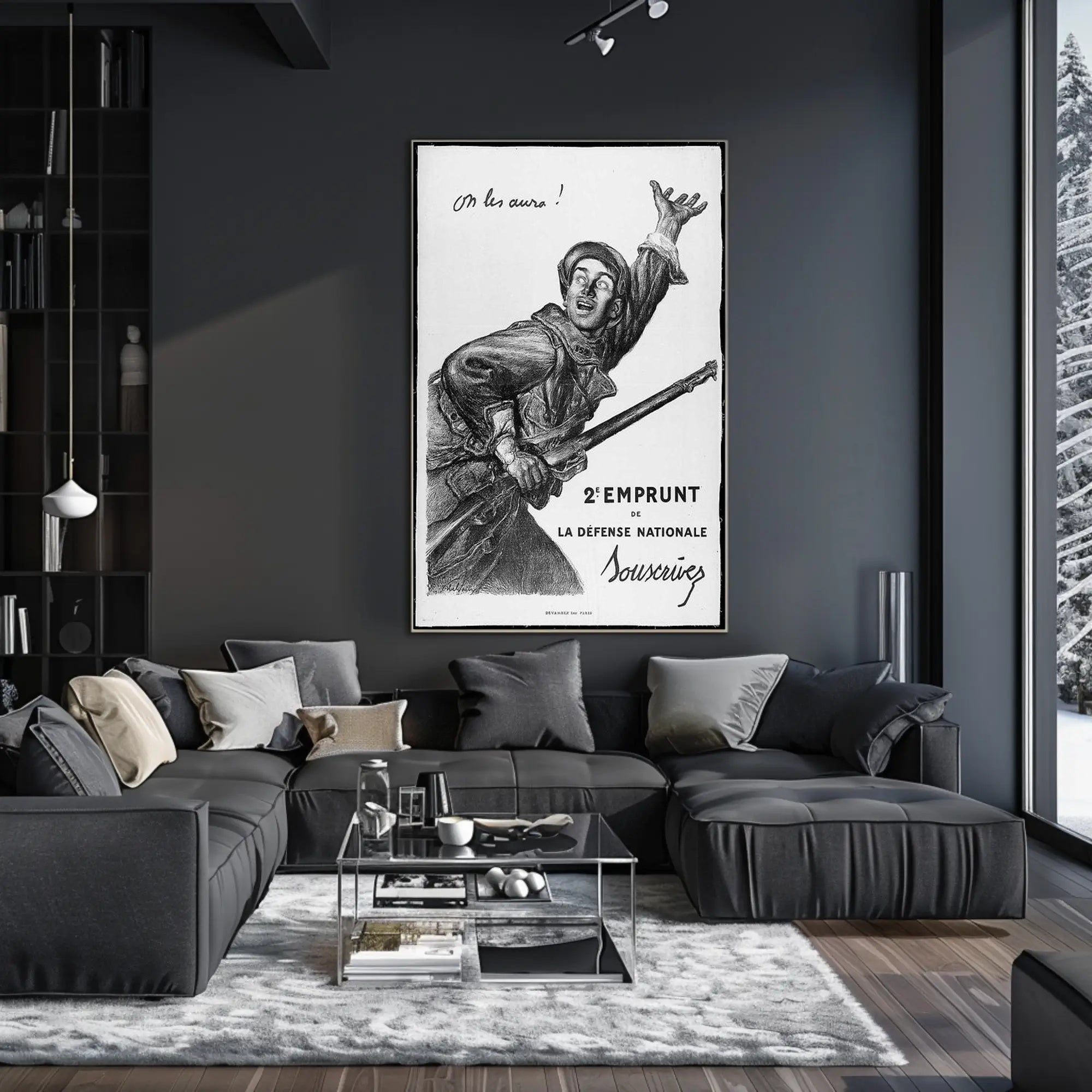 French National Defense Loan Poster PosterGoat