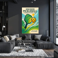 Discover Pickleball Poster