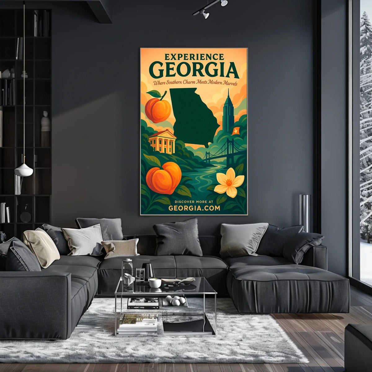 Experience Georgia Southern Charm Poster