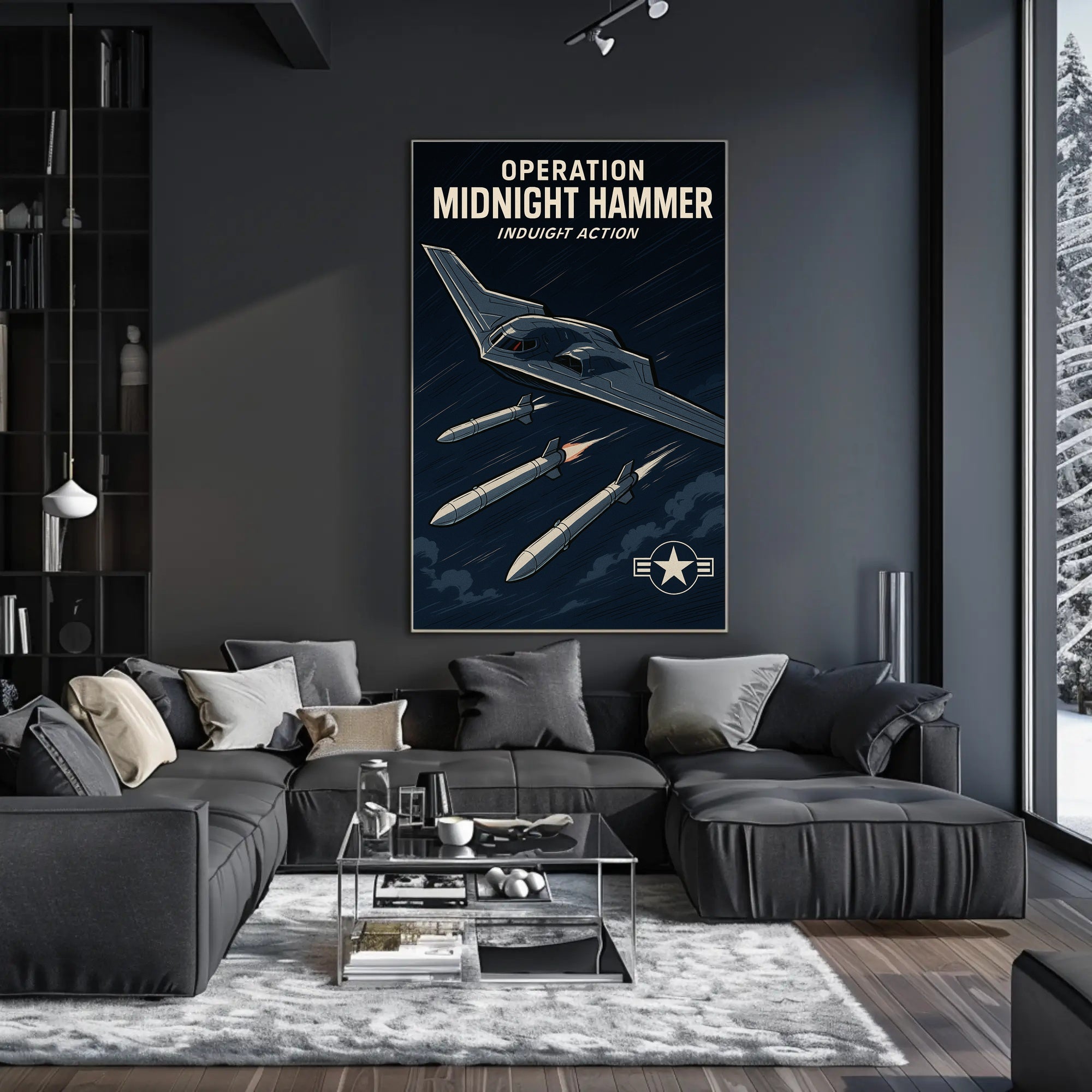 Operation Midnight Hammer Poster PosterGoat