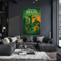 Experience Brazil A Symphony of Culture and Nature Poster