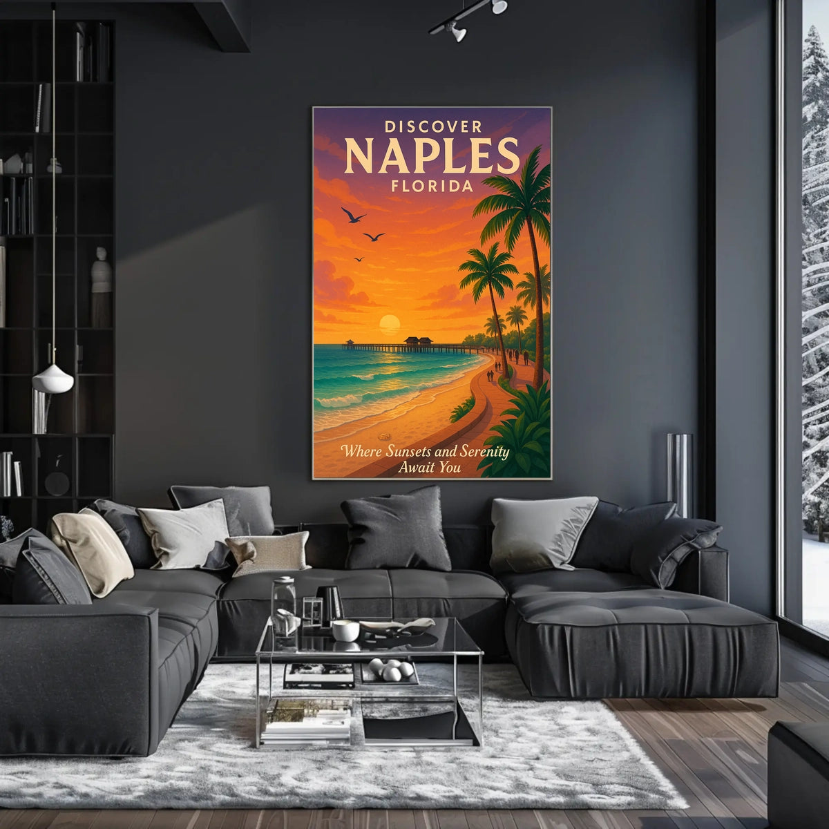 Discover Naples, Florida Poster