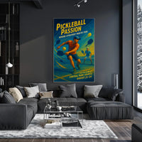 Pickleball Passion Poster