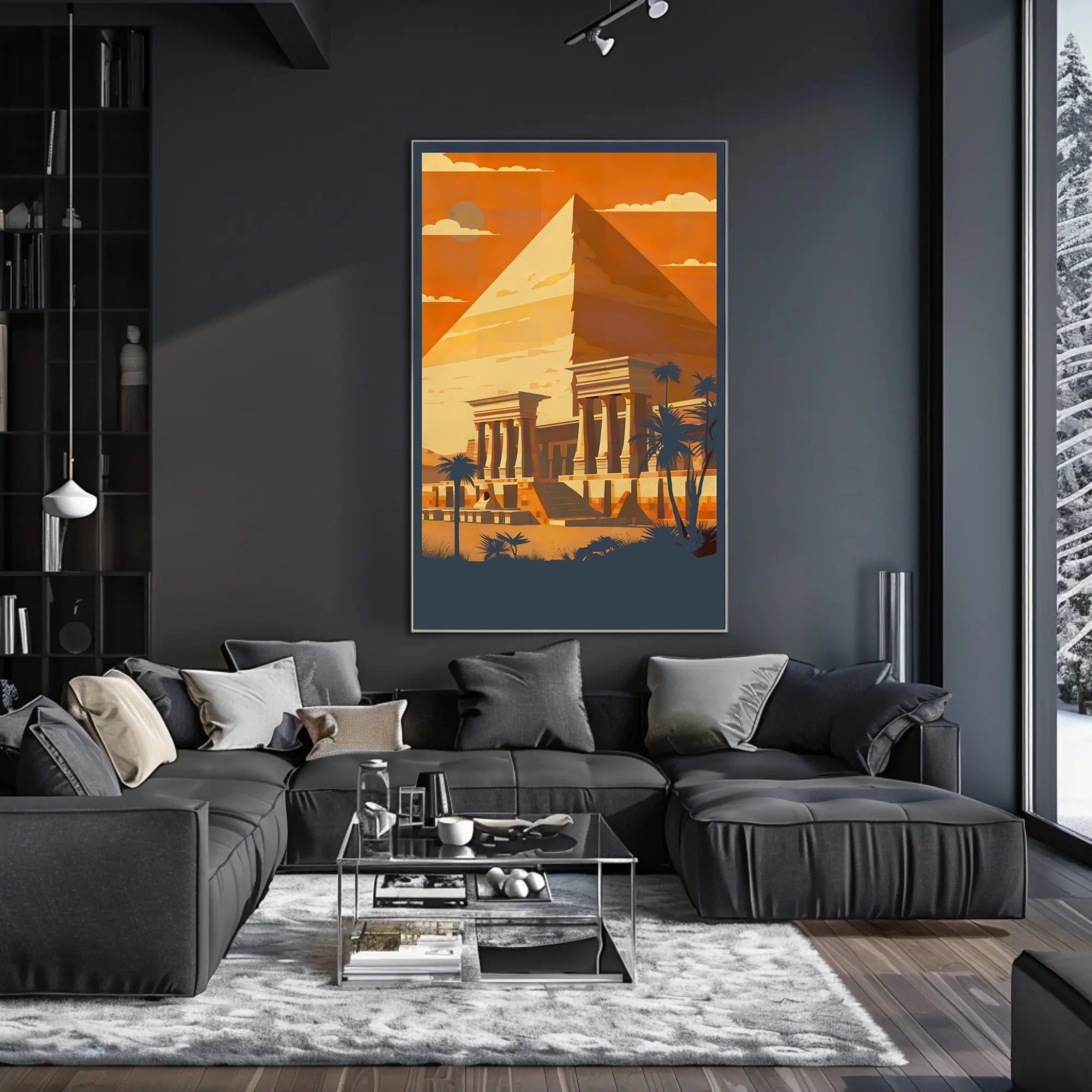 Ancient Oasis Poster