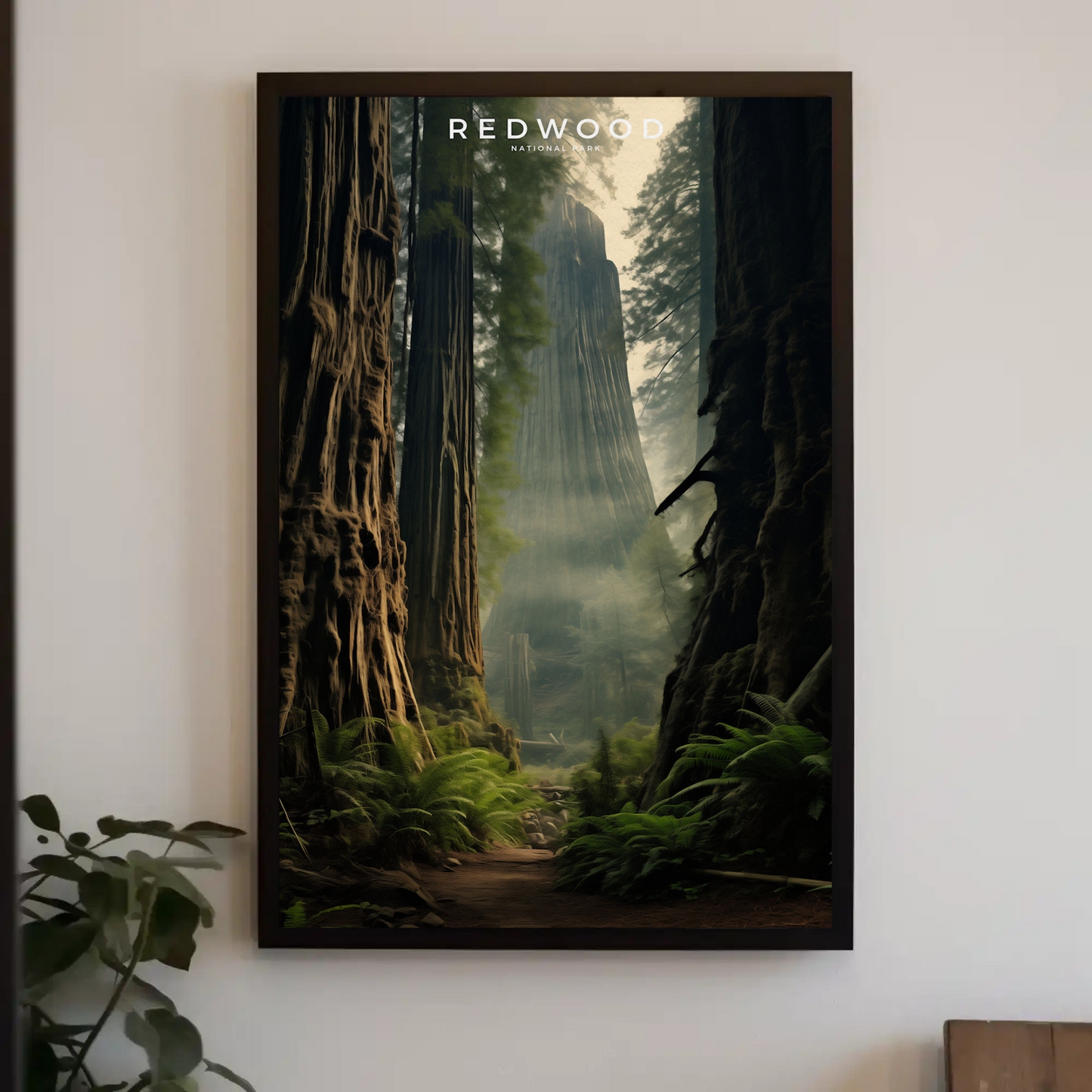 Redwood National Park Poster
