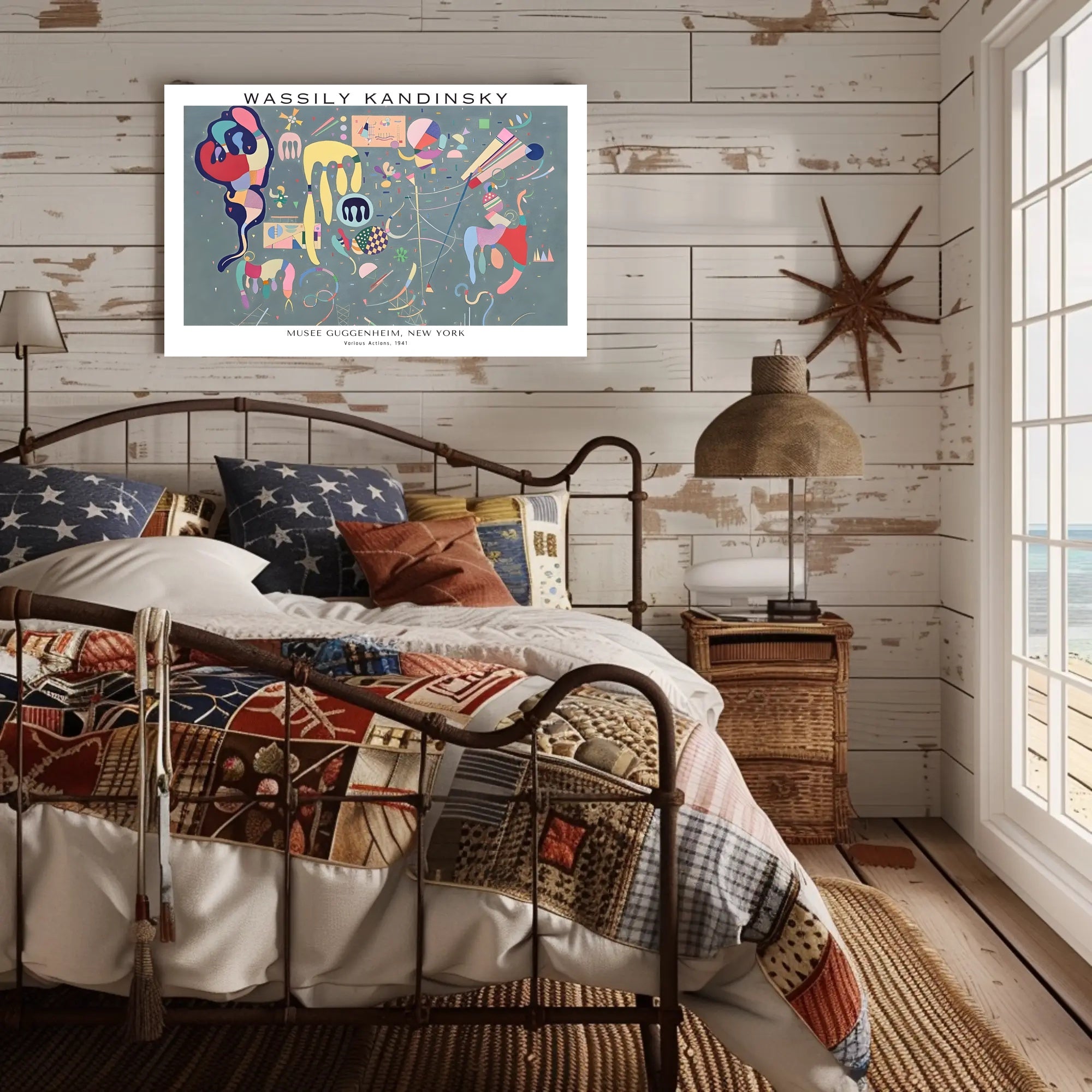 Wassily Kandinsky Various Actions Poster