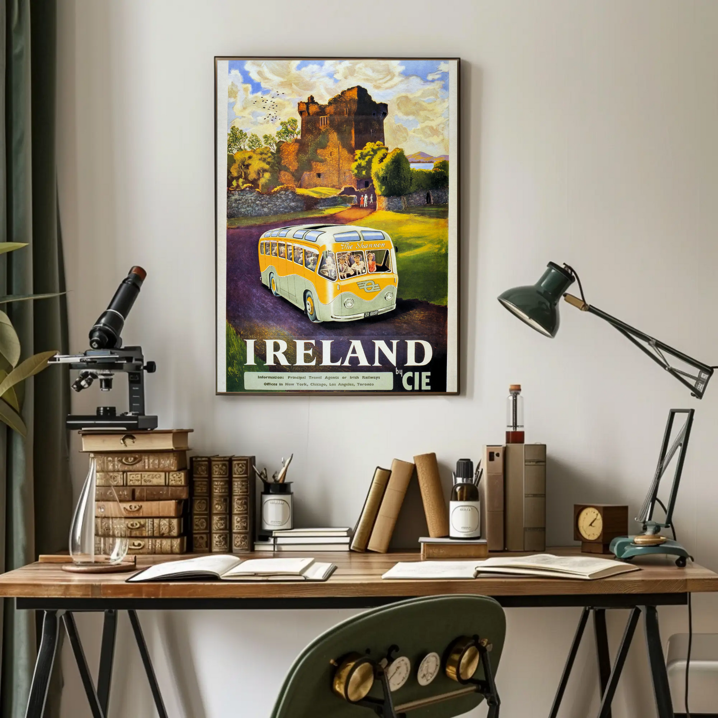 Ireland by CIE Vintage Poster