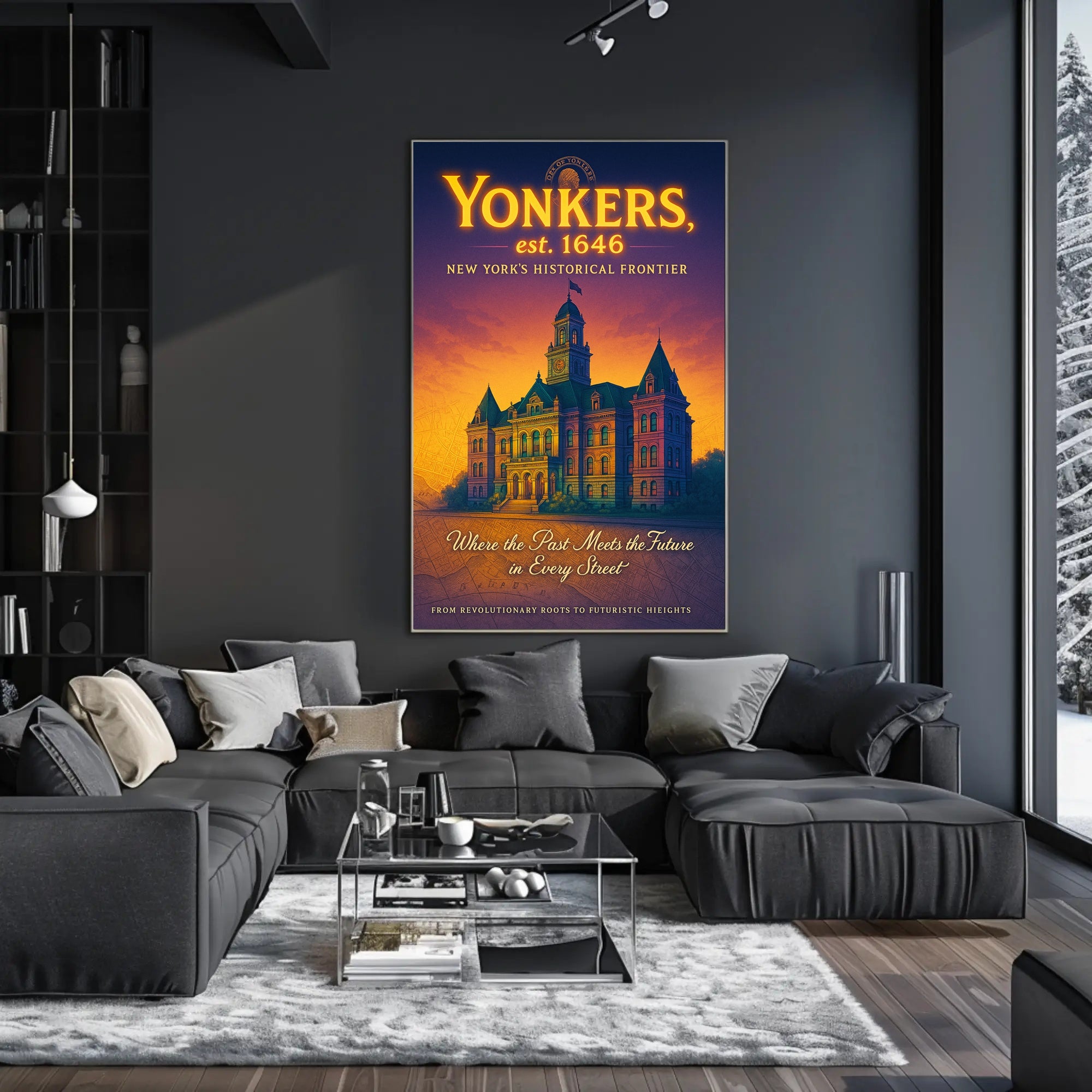 Yonkers New Yorks Historical Frontier Poster PosterGoat