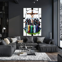 The Crucifixion Scene Poster