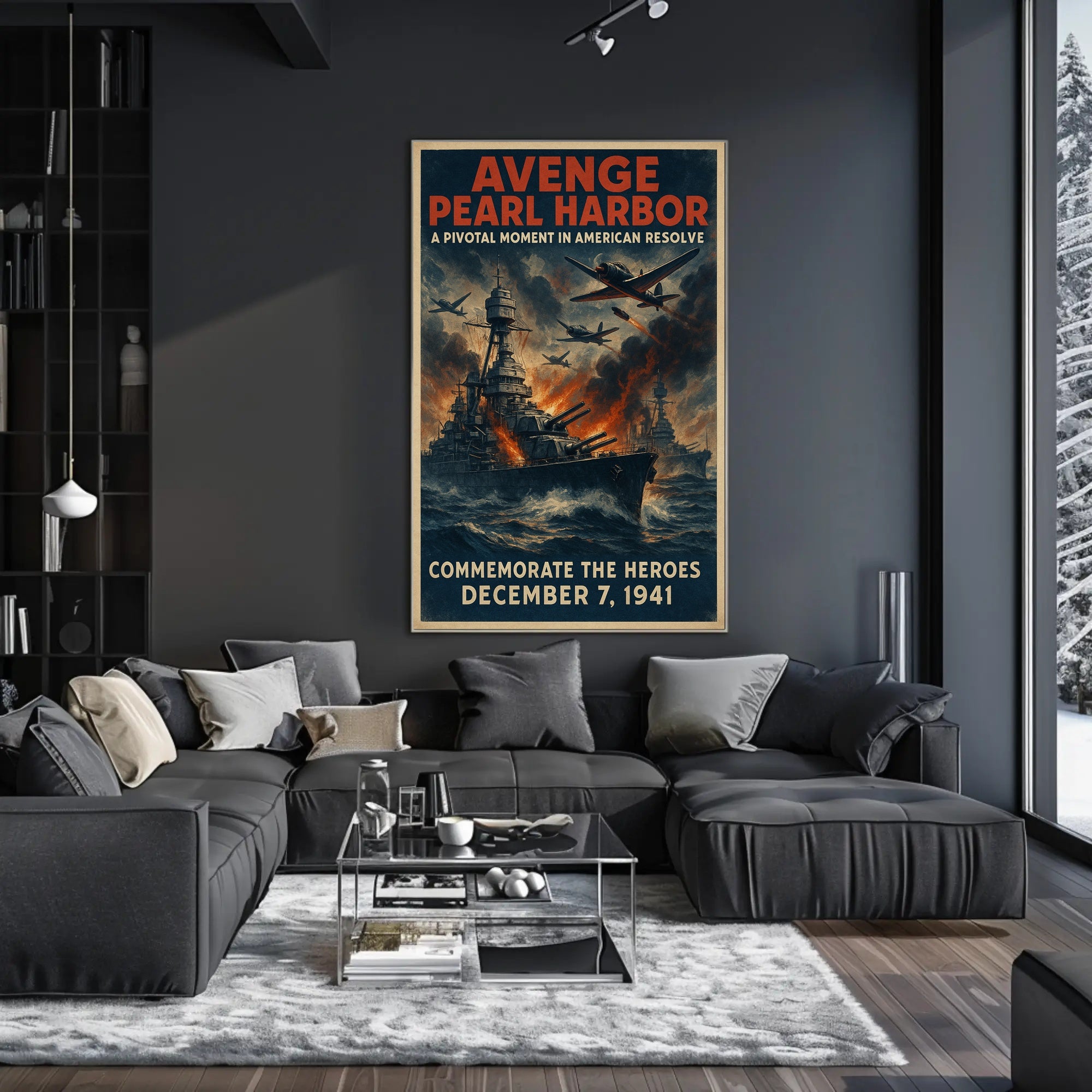Remembering Pearl Harbor Poster