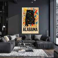 Alabama Art Poster