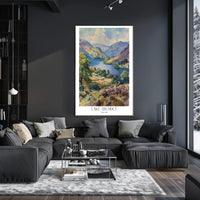 Lake District Beauty Travel Poster PosterGoat