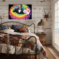 Rainbow Illusionist Poster