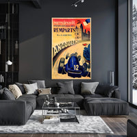 Circuit des Remparts 1955 Poster