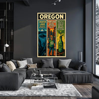 Discover Oregon Poster
