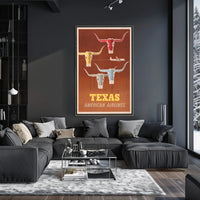 Texas Travel Poster PosterGoat