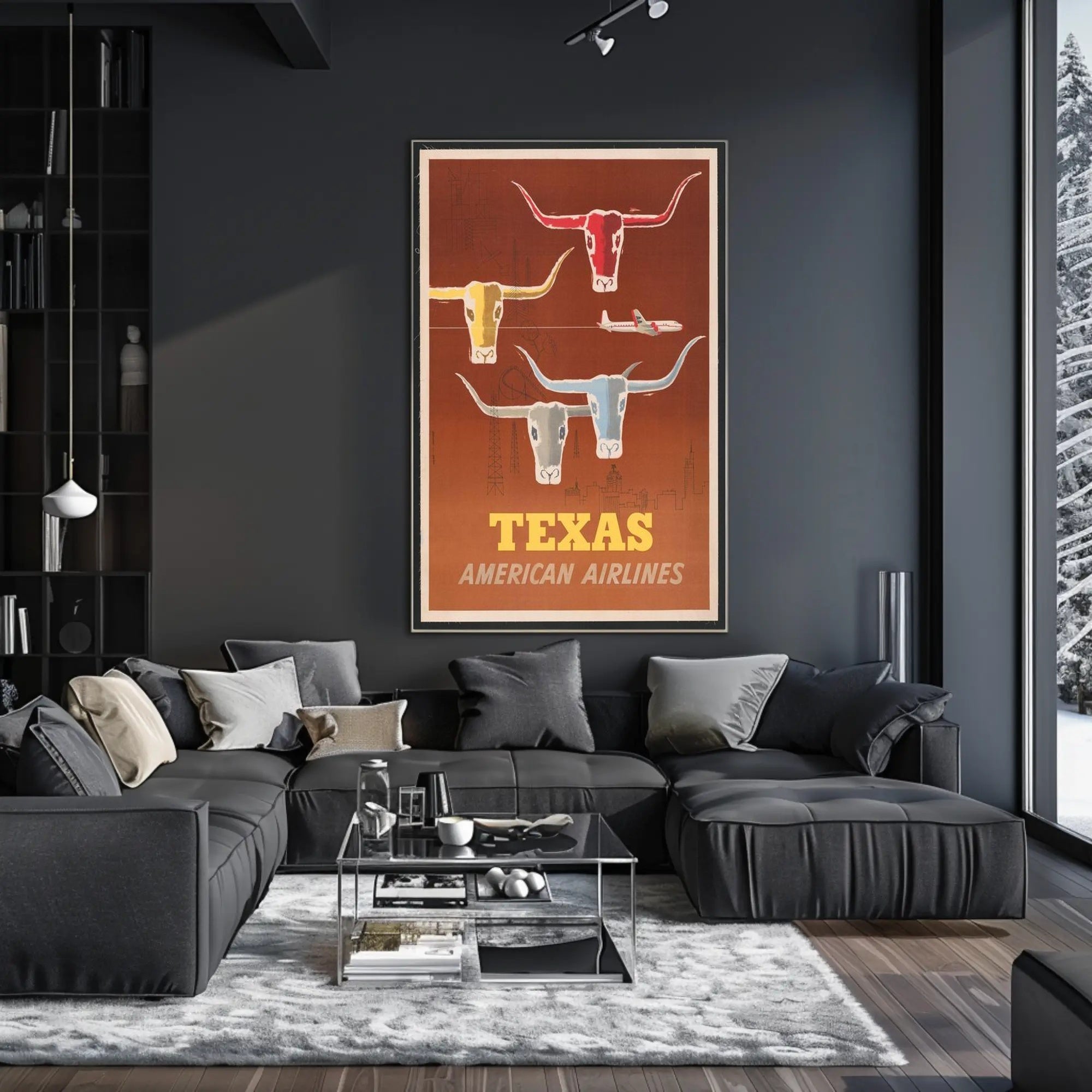 Texas Travel Poster PosterGoat