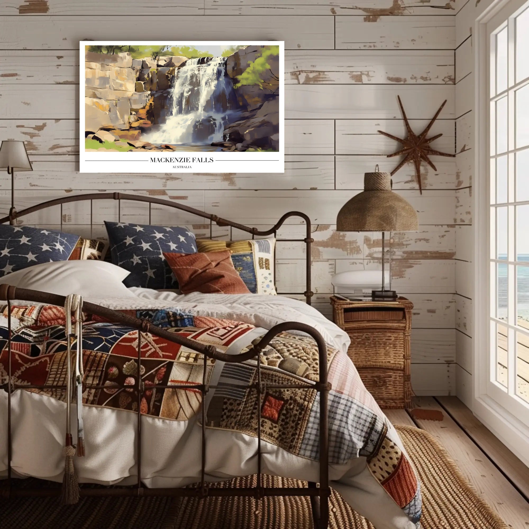 MacKenzie Falls Tranquil Beauty Travel Poster