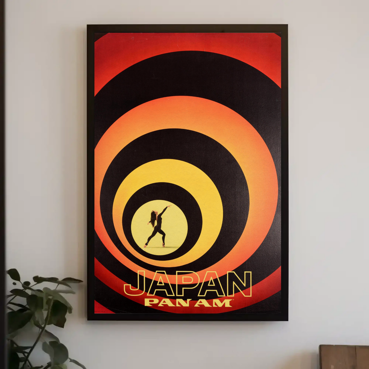 Japan Pan Am Dancer Poster