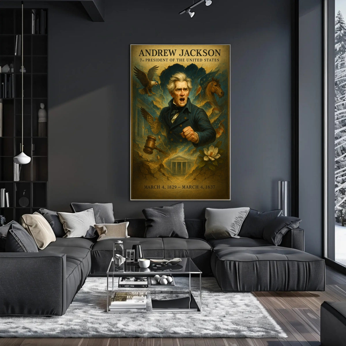 Andrew Jackson 7th President Poster