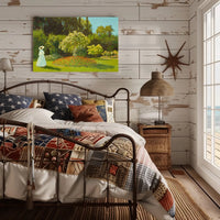 Tranquil Garden Scene Poster