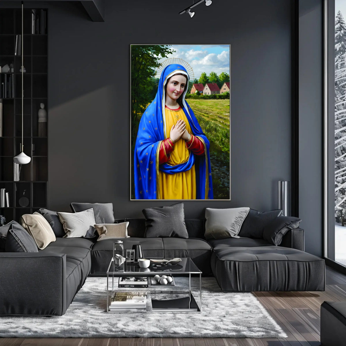 Serene Reverence Poster