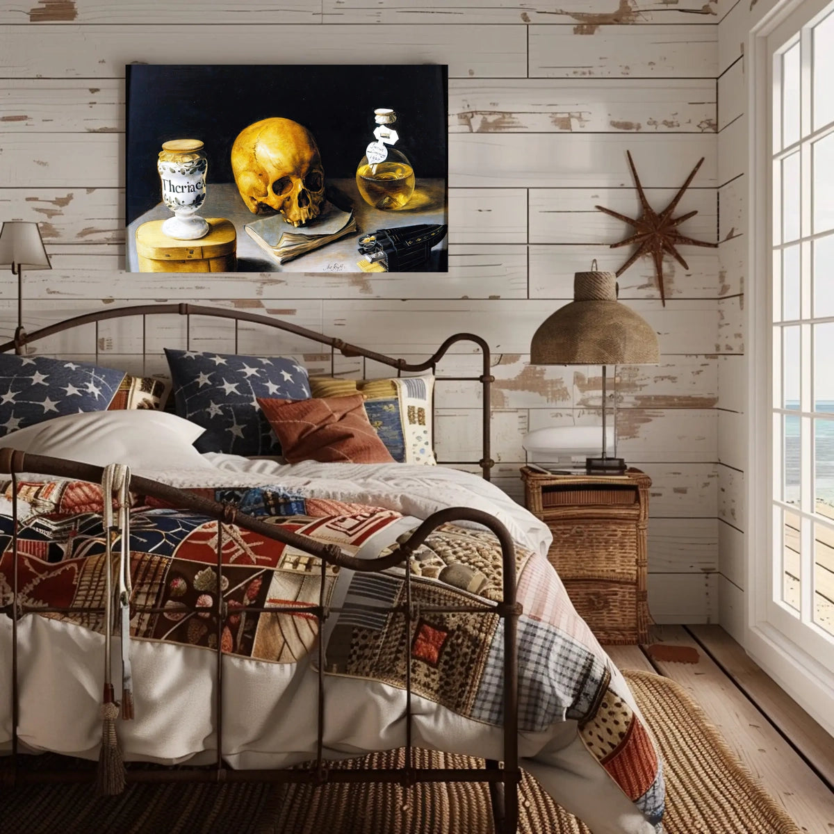 Memento Mori Still Life Dutch Golden Age Artistic Poster