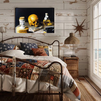 Memento Mori Still Life Dutch Golden Age Artistic Poster